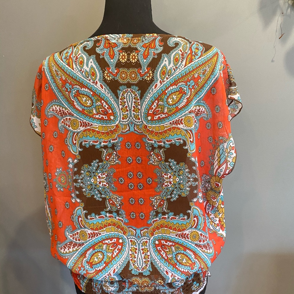 Cha Cha Vente Multi Colored Blouse. - image 3